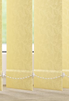 Flourish, Daffodil - Vertical Blind Slats